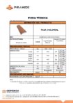 Teja Colonial 35x18cm Pirámide - Imagen 2
