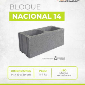 Bloque Concreto Nacional 14